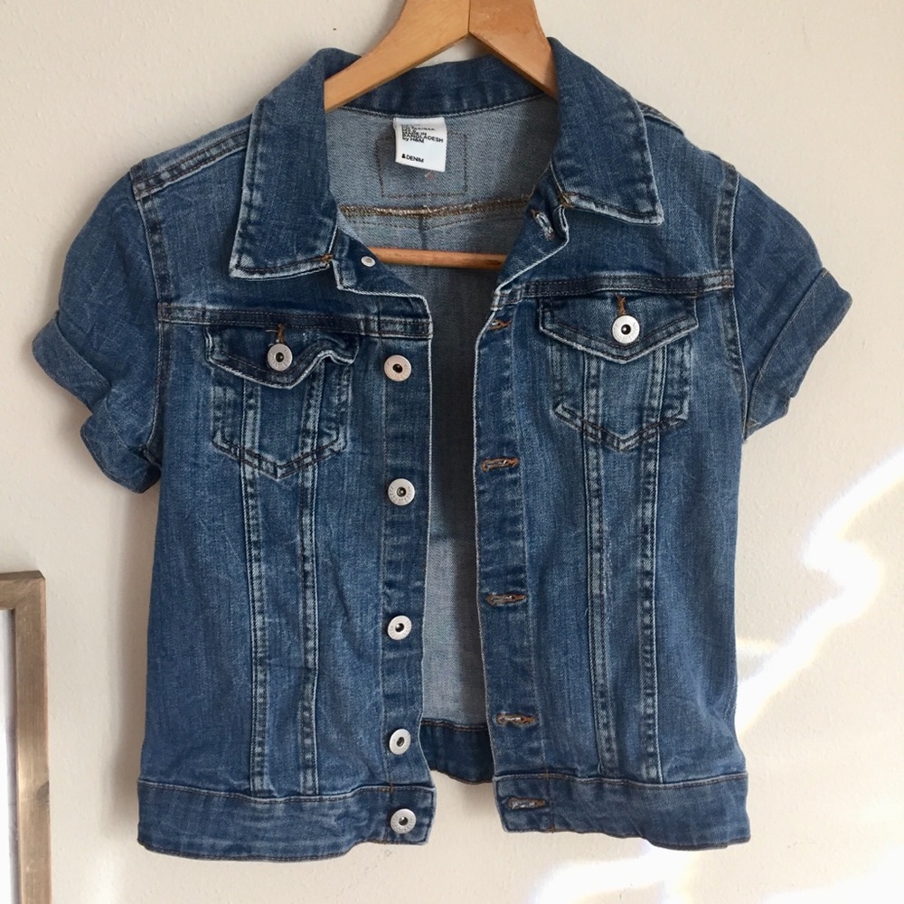 Jean Jacket Short Sleeve